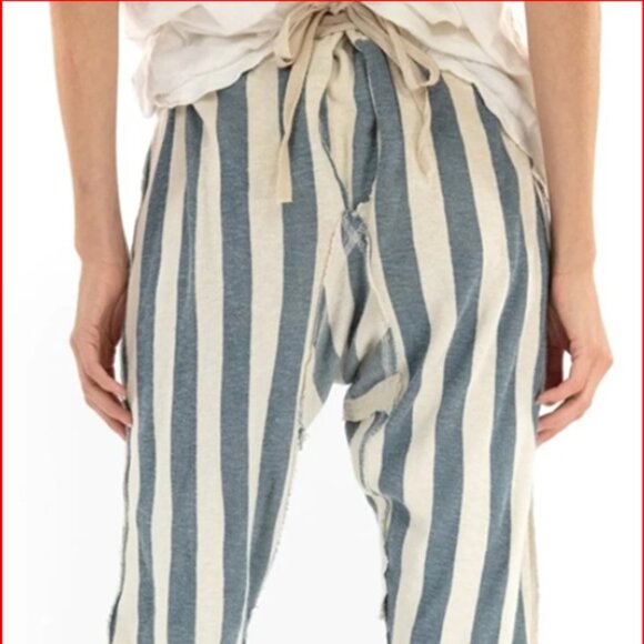 Magnolia Pearl Knit Jersey Whistlestop Underjohns - Blue - Picture 3 of 12